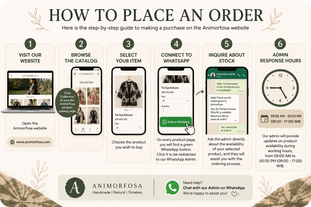 hoe to place an order