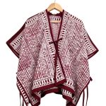 mahogany red outer ponco 01
